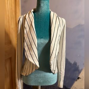 Striped blazer